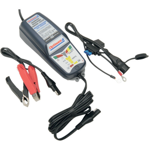 PartzBiz HD: 4408007-Tecmate Optimate 4 Dual Program BMW Edition Desulfating Battery Charger Tender