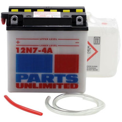 PartzBiz HD DS21130146 - Parts Unlimited Yuasa Battery w/ Acid 12N7-4A 12V 7Ah Rep OE 63731-99 66006-69 PartzBiz HD DS21130146 - Parts Unlimited Yuasa Battery w/ Acid 12N7-4A 12V 7Ah Rep OE 63731-99 66006-69