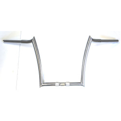 PartzBiz HD DS06013211 - Paul Yaffe 14" OEM Monkey Bars Chrome Ape Hangers Handlebars Harley 15-18 FLTR | OEMB-2015-14 C