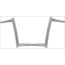 PartzBiz HD DS06013144 - Paul Yaffe 16" OEM Monkey Bars Chrome Ape Hangers Handlebars Harley FLHR FLTR | OEMB125-16 C