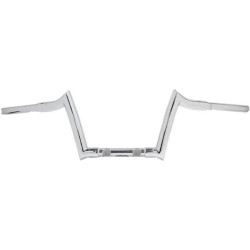 PartzBiz HD DS06012368 - Paul Yaffe 8" Monkey Drag Bars Chrome Ape Hangers Handlebars Harley FLHR FLTR | OEMMDB-C