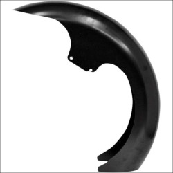 PartzBiz HD DS14010518 - Paul Yaffe Bagger Nation 21" DEI 14 Gauge Steel Wrap Front Fender 14-16 | DEI21-2014-S