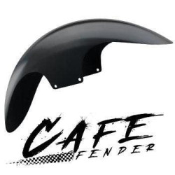 PartzBiz HD PYO-CAFE-21-14L - Paul Yaffe Bagger Nation Raw 21" Steel Cafe Fender Harley Touring FLH/T 14-21 PartzBiz HD PYO-CAFE-21-14L - Paul Yaffe Bagger Nation Raw 21" Steel Cafe Fender Harley Touring FLH/T 14-21