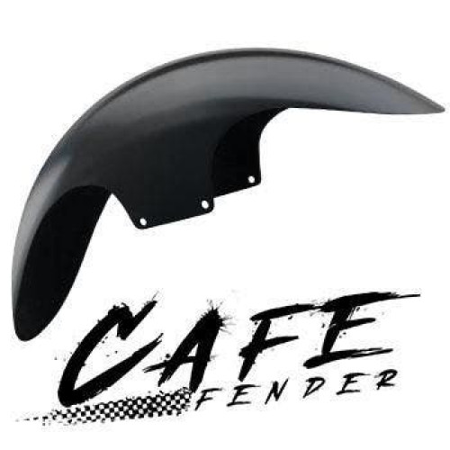 PartzBiz HD: 4407888-Paul Yaffe Bagger Nation Raw 21" Steel Cafe Fender Harley Touring FLH/T 86-13 PartzBiz HD: 4407888-Paul Yaffe Bagger Nation Raw 21" Steel Cafe Fender Harley Touring FLH/T 86-13
