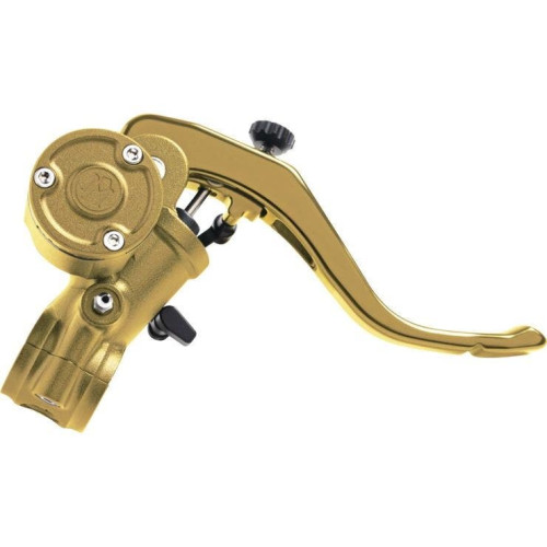 PartzBiz HD: 4407828-Performance Machine 0062-2520-SMG 9/16‚Äù Brake Master Cylinder Gold Ops 1" Bar