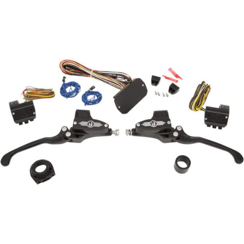 PartzBiz HD: 4407691-Performance Machine Black Contrast 9/16 Can Bus ชุดควบคุมแฮนด์รถไฮดรอลิก | 0062-4024-BM PartzBiz HD: 4407691-Performance Machine Black Contrast 9/16 Can Bus ชุดควบคุมแฮนด์รถไฮดรอลิก | 0062-4024-BM