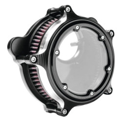 PartzBiz HD PM0206-2157-BM - Performance Machine Black Cut Vision Series Air Cleaner Harley Dyna Softail 93-17 PartzBiz HD PM0206-2157-BM - Performance Machine Black Cut Vision Series Air Cleaner Harley Dyna Softail 93-17