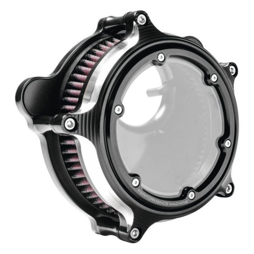 PartzBiz HD: 4407674-Performance Machine Black Cut Vision Series เครื่องฟอกอากาศ Harley Sportster 91-20 PartzBiz HD: 4407674-Performance Machine Black Cut Vision Series เครื่องฟอกอากาศ Harley Sportster 91-20