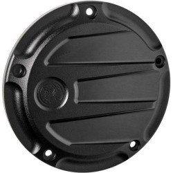 PartzBiz HD PM0177-2075M-SMB - Performance Machine Black Ops Scallop Derby Cover Harley Softail 18-20