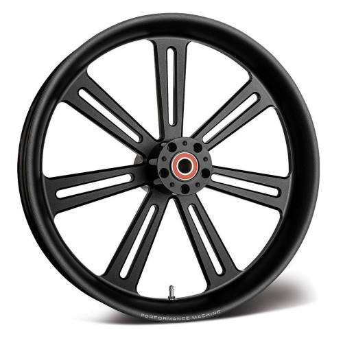 PartzBiz HD: 4407639-Performance Machine Black Sierra Front Wheel 21x3.5 No ABS Dual Disc Touring 08-Up PartzBiz HD: 4407639-Performance Machine Black Sierra Front Wheel 21x3.5 No ABS Dual Disc Touring 08-Up