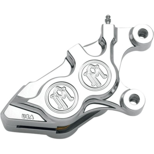 PartzBiz HD: 4407608-Performance Machine Chrome 11.5" Front 4 Piston Caliper Right Harley EVO | 0053-2916-CH