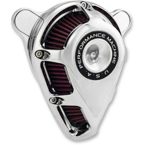 PartzBiz HD: 4407460-Performance Machine เครื่องฟอกอากาศแบบเจ็ท Chrome Harley Milwaukee Eight 17-Up PartzBiz HD: 4407460-Performance Machine เครื่องฟอกอากาศแบบเจ็ท Chrome Harley Milwaukee Eight 17-Up
