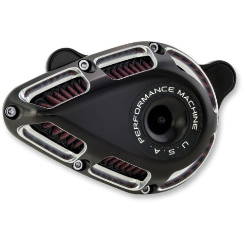 PartzBiz HD: 4407461-Performance Machine เครื่องฟอกอากาศ Jet Contrast Cut Harley Milwaukee Eight 17-Up