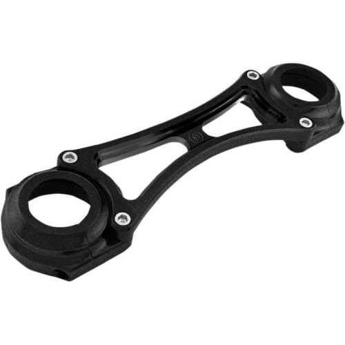 PartzBiz HD: 4407450-Performance Machine PM Billet 41mm Black Ops Fork Brace สำหรับ Harley Softail FXST | 0208-2125-ส.บ
