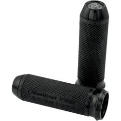 PartzBiz HD PM0063-2028-B - Performance Machine PM Black Elite Hand Grips สำหรับ Harley Throttle By Wire 08-17 | 0063-2028-บี PartzBiz HD PM0063-2028-B - Performance Machine PM Black Elite Hand Grips สำหรับ Harley Throttle By Wire 08-17 | 0063-2028-บี