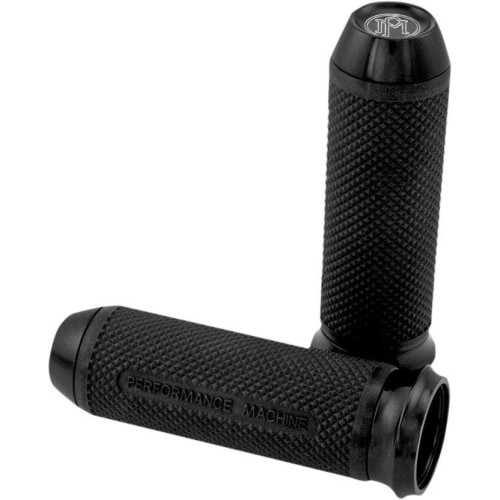 PartzBiz HD: 4407432-Performance Machine PM Black Elite Hand Grips for Harley Throttle By Wire 08-17 | 0063-2028-B PartzBiz HD: 4407432-Performance Machine PM Black Elite Hand Grips for Harley Throttle By Wire 08-17 | 0063-2028-B