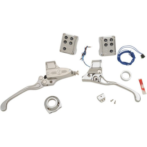 PartzBiz HD: 4407412-Performance Machine PM Chrome 9/16 Handlebar Controls Cable Clutch Can Bus | 0062-4021-CH