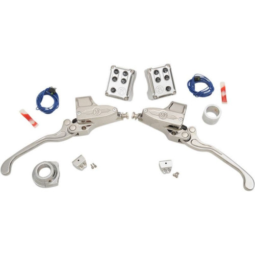 PartzBiz HD: 4407414-Performance Machine PM Chrome 9/16 Handlebar Controls Hydraulic Clutch Can Bus | 0062-4022-CH PartzBiz HD: 4407414-Performance Machine PM Chrome 9/16 Handlebar Controls Hydraulic Clutch Can Bus | 0062-4022-CH
