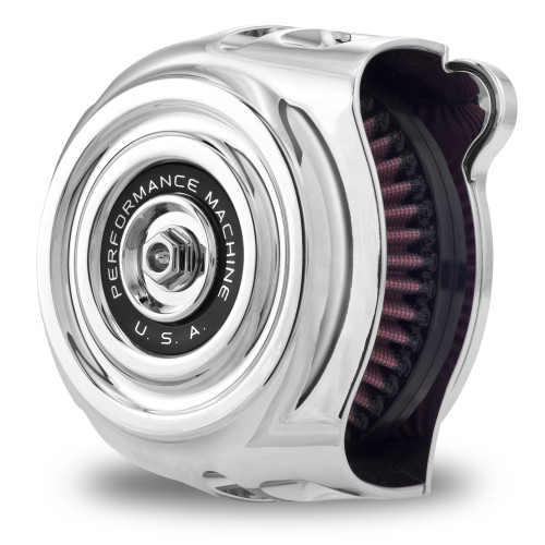 PartzBiz HD: 4407354-Performance Machine PM Chrome Vintage Air Cleaner Harley Touring 08-16 TBW | 0206-2131-CH PartzBiz HD: 4407354-Performance Machine PM Chrome Vintage Air Cleaner Harley Touring 08-16 TBW | 0206-2131-CH