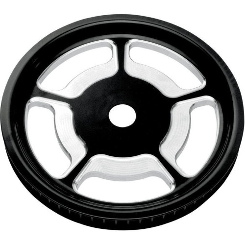 PartzBiz HD: 4407369-Performance Machine PM Contrast Universal 68t Rear Cush Drive Belt Pulley Harley | 0093-7268UNVL-BM