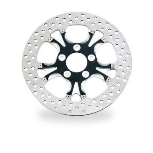 PartzBiz HD: 4407353-Performance Machine PM Gasser Luxe Gatlin Black Platinum Rear 11.8" Brake Rotor | 0133-1802GATS-BMP PartzBiz HD: 4407353-Performance Machine PM Gasser Luxe Gatlin Black Platinum Rear 11.8" Brake Rotor | 0133-1802GATS-BMP