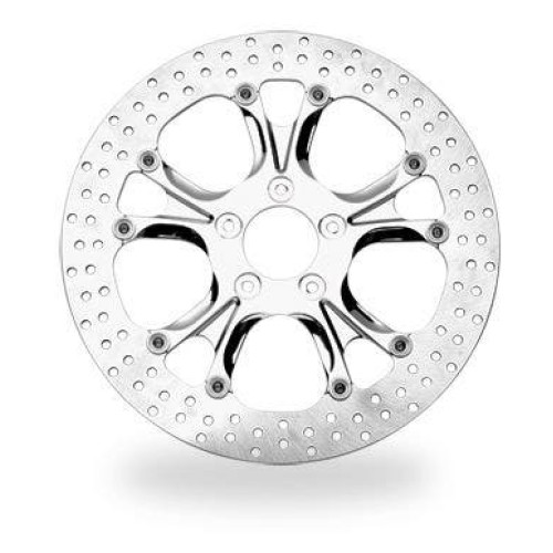 PartzBiz HD: 4407316-Performance Machine PM Gasser Luxe Gatlin Polished Front 13" Brake Rotor Harley | 0133-3015GATS PartzBiz HD: 4407316-Performance Machine PM Gasser Luxe Gatlin Polished Front 13" Brake Rotor Harley | 0133-3015GATS