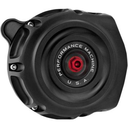 PartzBiz HD: 4407191-Performance Machine Vintage HP Air Cleaner Black Ops Cut Harley M8 17-Up