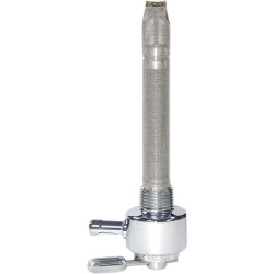 PartzBiz HD DSDS390245 - Pingel 1211-CR 3/8 NPT Smooth Round CHR Power-FLO Fuel Valve Petcock 90 Forward | 1211-CR PartzBiz HD DSDS390245 - Pingel 1211-CR 3/8 NPT Smooth Round CHR Power-FLO Fuel Valve Petcock 90 Forward | 1211-CR