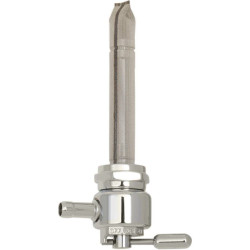 PartzBiz HD DSDS390240 - Pingel 1311-CR Power Flo Smooth Chrome Round 90 Deg Forward 22mm Petcock Harley | 1311-CR PartzBiz HD DSDS390240 - Pingel 1311-CR Power Flo Smooth Chrome Round 90 Deg Forward 22mm Petcock Harley | 1311-CR