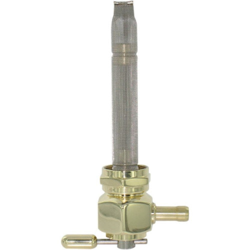 PartzBiz HD: 4407185-Pingel 6311-BH Power Flo Old School Brass HEX 180 องศาด้านใน 22mm Petcock Harley | 6311-BH
