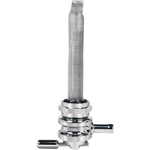 PartzBiz HD: 4407148-Pingel 6311-CFW Power Flo Wave Chrome Round 180 Deg Inward 22mm Petcock Harley | 6311-CRW PartzBiz HD: 4407148-Pingel 6311-CFW Power Flo Wave Chrome Round 180 Deg Inward 22mm Petcock Harley | 6311-CRW