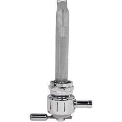 PartzBiz HD DSDS390261 - Pingel 6311-CG Power Flo Grooved Chrome HEX 180 Deg Inward 22mm Petcock Harley | 6311-CG PartzBiz HD DSDS390261 - Pingel 6311-CG Power Flo Grooved Chrome HEX 180 Deg Inward 22mm Petcock Harley | 6311-CG