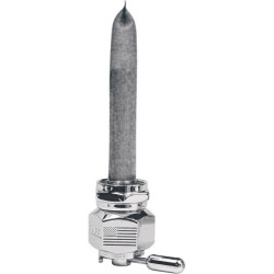 PartzBiz HD DS21070001 - Pingel 6311-CHL Power Flo Flag HEX Chrome 180 Deg Inward 22mm Petcock Harley | 6311-CHL PartzBiz HD DS21070001 - Pingel 6311-CHL Power Flo Flag HEX Chrome 180 Deg Inward 22mm Petcock Harley | 6311-CHL
