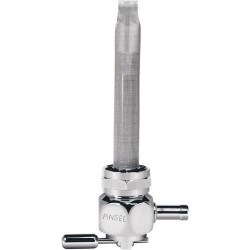 PartzBiz HD DSDS390510 - Pingel 6311-CHO Power Flo Oval Chrome HEX 180 Deg Inward 22mm Petcock Harley | 6311-CHO PartzBiz HD DSDS390510 - Pingel 6311-CHO Power Flo Oval Chrome HEX 180 Deg Inward 22mm Petcock Harley | 6311-CHO