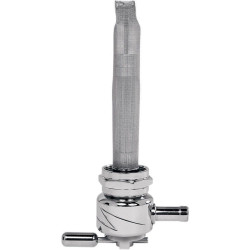 PartzBiz HD TR497689 - Pingel 6311-CL Power Flo Lightning Chrome HEX 180 Deg Inward 22mm Petcock Harley | 6311-CL PartzBiz HD TR497689 - Pingel 6311-CL Power Flo Lightning Chrome HEX 180 Deg Inward 22mm Petcock Harley | 6311-CL