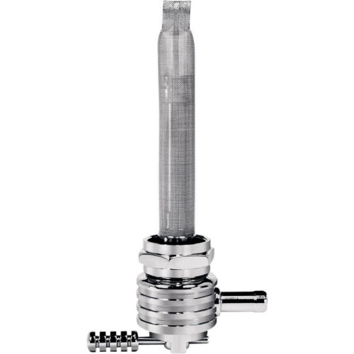 PartzBiz HD: 4407157-Pingel 6311-CRF Power Flo Finned Chrome รอบ 180 องศาขาเข้า 22mm Petcock Harley | 6311-CRF PartzBiz HD: 4407157-Pingel 6311-CRF Power Flo Finned Chrome รอบ 180 องศาขาเข้า 22mm Petcock Harley | 6311-CRF