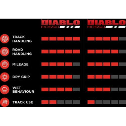PartzBiz HD DS03060522 - Pireli Diablo Rosso III 160/60ZR17 (69W) Rear Motorcycle Tire 2635400 0306-0522 03060522