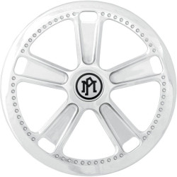 PartzBiz HD PM0206-2010JUD-CH - Performance Machine PM Judge Chrome Super Gas Air Cleaner Insert Only | 0206-2010JUD-CH
