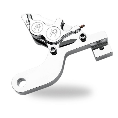 PartzBiz HD: 4407022-PM Chrome 4 ลูกสูบหลังเบรค Caliper สำหรับ Harley Touring FLHT 00-01 - 1287-0073-CH PartzBiz HD: 4407022-PM Chrome 4 ลูกสูบหลังเบรค Caliper สำหรับ Harley Touring FLHT 00-01 - 1287-0073-CH