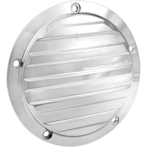 PartzBiz HD: 4407027-Performance Machine Drive 5 Hole ผ้าคลุม Chrome Derby Harley Big Twin 99-15 | 0177-2040-ช PartzBiz HD: 4407027-Performance Machine Drive 5 Hole ผ้าคลุม Chrome Derby Harley Big Twin 99-15 | 0177-2040-ช