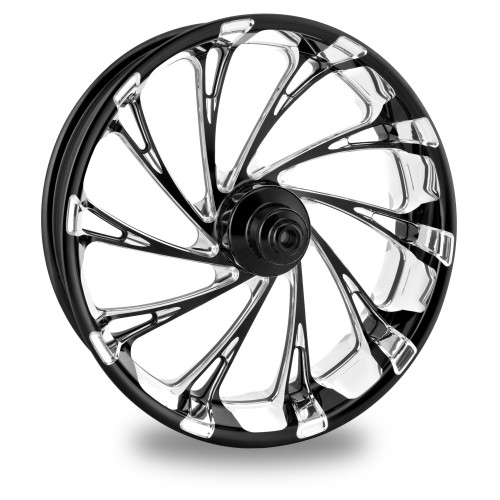 PartzBiz HD: 4406998-ชุดแพ็คเกจล้อ PM Contour Del Rey Contrast Cut Platinum พร้อมยาง Harley