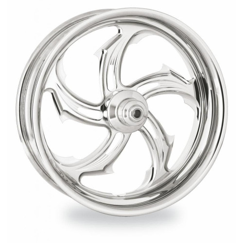 PartzBiz HD: 4406942-ชุดแพ็คเกจล้อ PM Rival Chrome พร้อมยางสำหรับ Harley