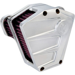 PartzBiz HD PM0206-2083-CH - PM Scallop Stage 1 Air Cleaner Chrome for 93-up EVO and Twin Cam Harley Models | 0206-2083-CH PartzBiz HD PM0206-2083-CH - PM Scallop Stage 1 Air Cleaner Chrome for 93-up EVO and Twin Cam Harley Models | 0206-2083-CH