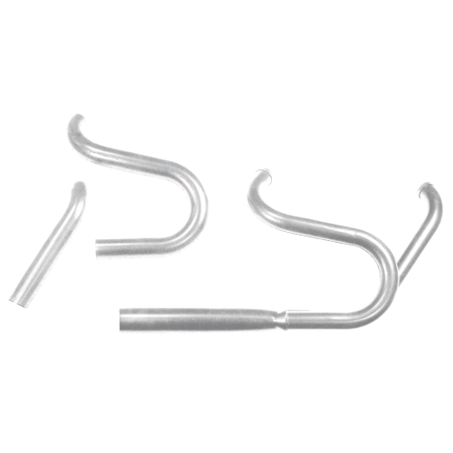 PartzBiz HD: 4406864-Powerhouse 2 เป็น 1 Chrome 3” เฮดเดอร์ Harley Softail 84-17