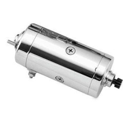 PartzBiz HD TR215506 - Prestolite 215501 Starter Motor Chrome Harley Shovelhead 66-83 OE 31463-88T
