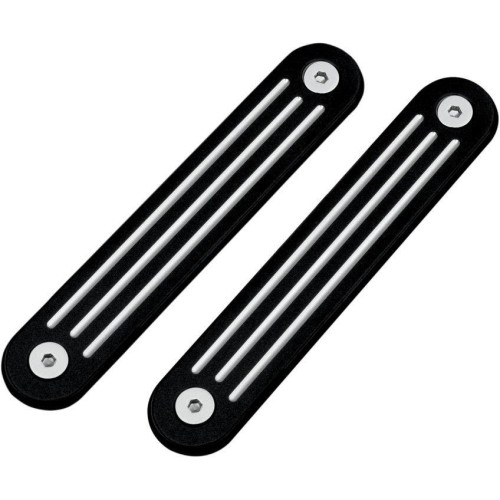 PartzBiz HD: 4406732-Pro-One Pro 1 Black Ball Milled Turn Signal Eliminators Harley Batwing 06-18 FLH/T/X
