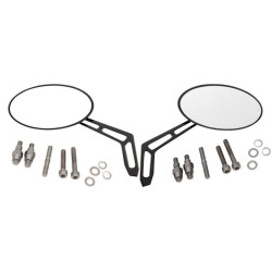 PartzBiz HD DS06401439 & DS06401438 - Pro One Weekend Warrior Billet Aluminum Left & Right Oval Mirror Harley 0640-1438 06401438 best new upgrade replacement custom chopper bobber motorcycle front fork suspension PartzBiz HD DS06401439 & DS06401438 - Pro One Weekend Warrior Billet Aluminum Left & Right Oval Mirror Harley 0640-1438 06401438 best new upgrade replacement custom chopper bobber motorcycle front fork suspension