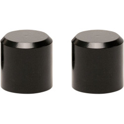 PartzBiz HD DS35500301 - Pro Pad Black Finish 2 Short Billet Docking Hardware Station Covers for Harley DSC-SMTH-SB 3550-0301 35500301 PartzBiz HD DS35500301 - Pro Pad Black Finish 2 Short Billet Docking Hardware Station Covers for Harley DSC-SMTH-SB 3550-0301 35500301
