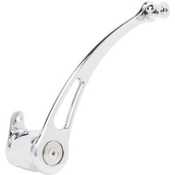 PartzBiz HD AN19-767 - Arlen Ness Radius Chrome Extended 1" Brake Lever Harley FL Softail 00-15 | 19-767