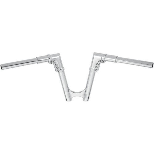 PartzBiz HD: 4406674-Arlen Ness Chrome 12" Modular 1-1/4 Drag Bars Handlebars Harley Models | 08-976 PartzBiz HD: 4406674-Arlen Ness Chrome 12" Modular 1-1/4 Drag Bars Handlebars Harley Models | 08-976